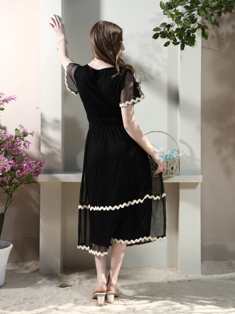 athena women's fit & flare one piece midi dress reviews Athena Midi Dress