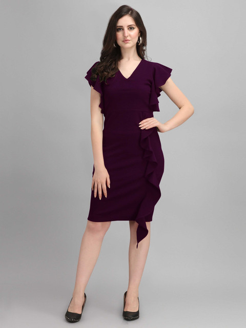 Tendy Women Bodycon Purple Knee Length Dress - Buy Tendy Women Bodycon Purple Knee Length Dress Online at Best Prices in India | Flipkart.com Tendy Women Bodycon Purple Knee Length Dress - Buy Tendy Women Bodycon Purple Knee Length Dress Online at Best Prices in India | Flipkart.com