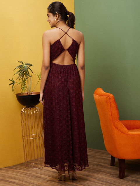 green emerald velvet dress Lulus Women Burgundy Halter Sleeveless Fit+Flare Party Dress Size XS 5 –  Recreating Society