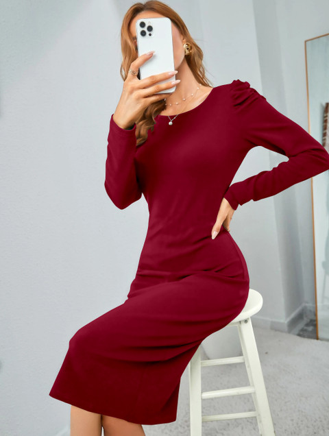 strapless open back dress Cherish You Buckle Mini Dress main image 1