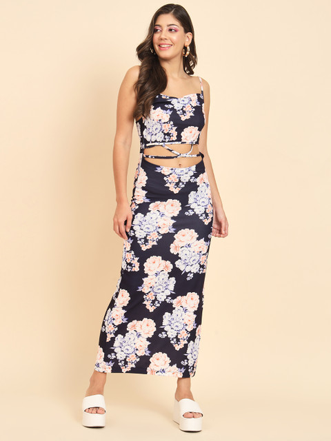 TANDUL Women Bodycon Multicolor Maxi/Full Length Dress Buy