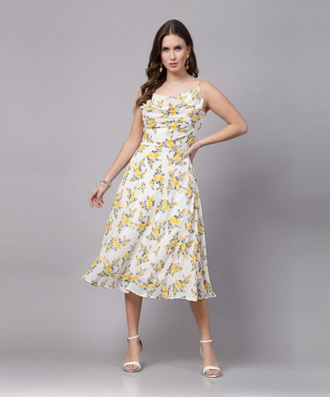 slim fit dress slacks Lime Ribbed Fit & Flare Midi Dress for Fall – Southern Sunday main image 1