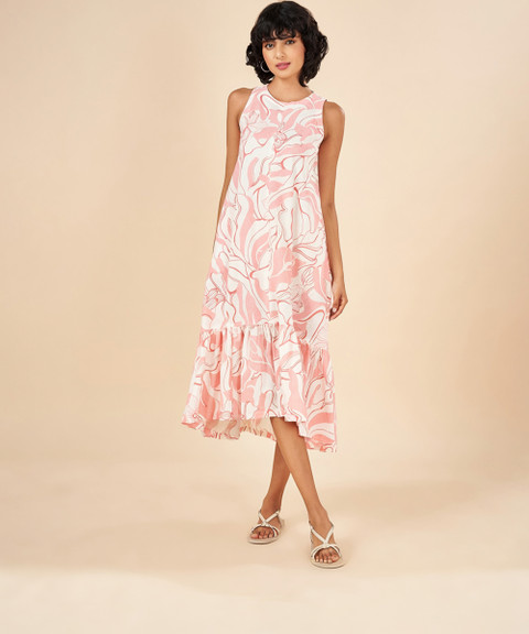 akkriti by pantaloons maxi dress Akkriti by Pantaloons Black Printed Maxi Dress