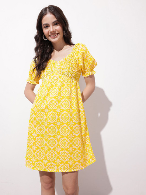 sachin and babi light blue dress Sunny Day Empire Waist Maxi Dress Yellow