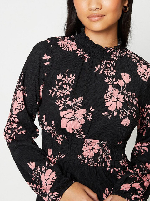 DOROTHY PERKINS Women A-line Black, Pink Above Knee/Mid Thigh Length Dress  - Buy DOROTHY PERKINS Women A-line Black, Pink Above Knee/Mid Thigh Length  Dress Online at Best Prices in India | Flipkart.com