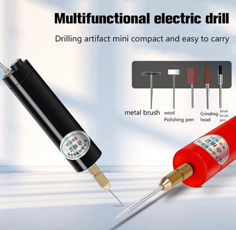 Original Mart Micro Electric Portable Hand Drills Set Price in