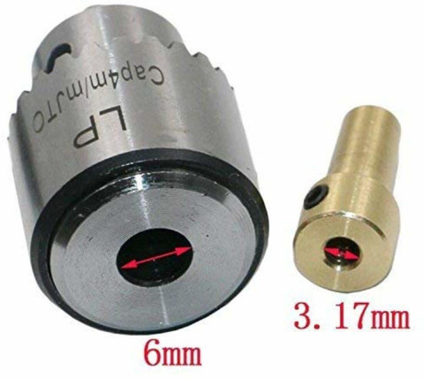 Vikas Electric Mini Drill Chucks Capacity Range