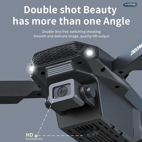 Clubmall E88 Pro 4K Camera Drone with WiFi FPV, Brushless Motor