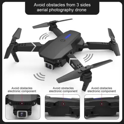 KARNA PLANET E88 Black Quadcopter Drone Drone Drone