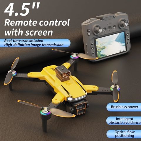 Super Toy 4K Dual Camera Drone with Obstacle Avoidance WiFi FPV Brushless Motor Drone - Image 3