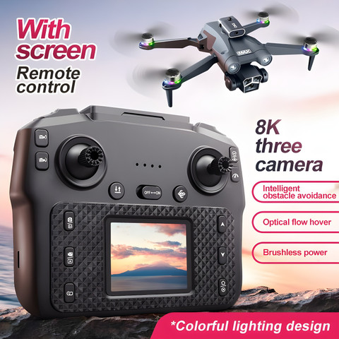 Fitpro M3 Ultra Drone FPV 4K Cam Screen Remote Stable Flight GPS  Mode Drone