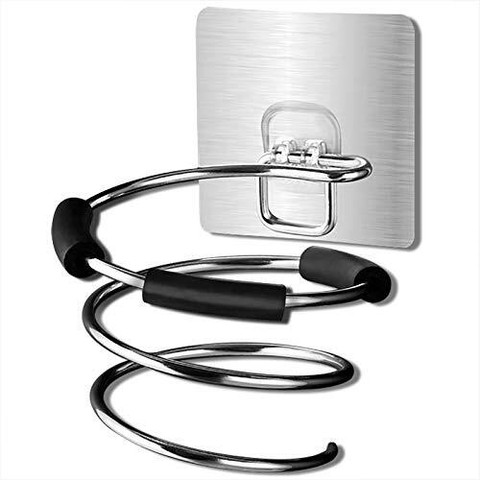 Dhruv Mart Hair Dryer Holder Shelf Rack Stand Hanger Straightener