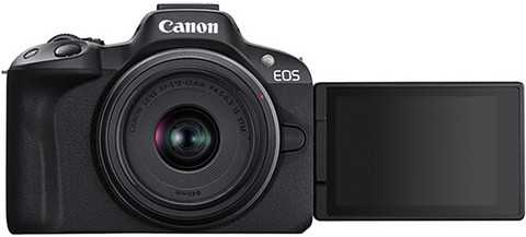 Canon EOS R50 Mirrorless Camera RF - S 18 - 45 mm f/4.5 - 6.3 IS