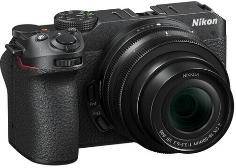 NIKON Z30 Mirrorless Camera Z DX 16 - 50 mm f/3.5 - 6.3 VR Lens