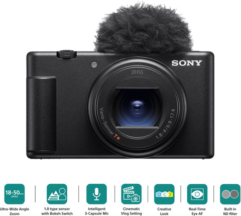 キキ SONY VLOGCAM ZV-1M2G Buy Sony Digital Camera ZV-1M2 for Content Creators with 18-50mm