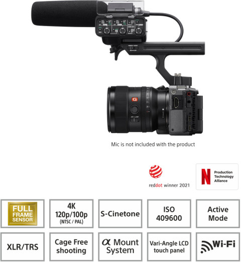 SONY ILME-FX3 Mirrorless Camera Body Only Price in India - Buy