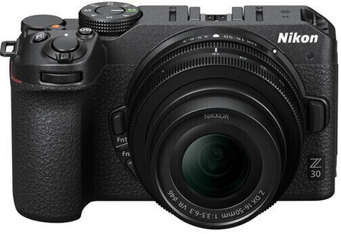 NIKON Z30 Mirrorless Camera Z DX 16 50 mm VR Lens
