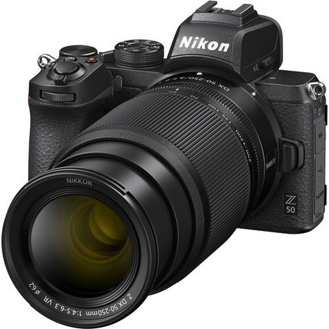 NIKON Z 50 Mirrorless Camera Body with 16-50mm & 50-250mm Lenses
