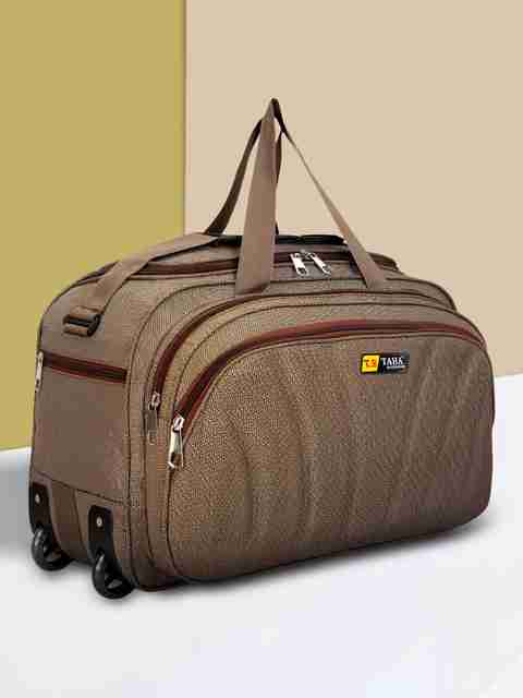 TAHAENTERPRISE (Expandable) High Quality Stylish Duffel With Wheels  (Strolley)