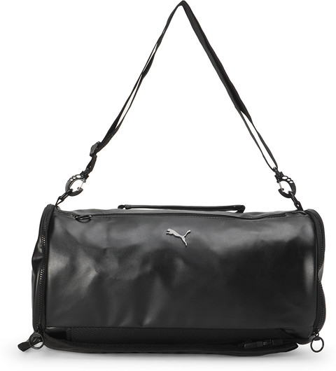 PUMA CONVERTIBLE Gym Bag Gym Duffel Bag Black Price in India
