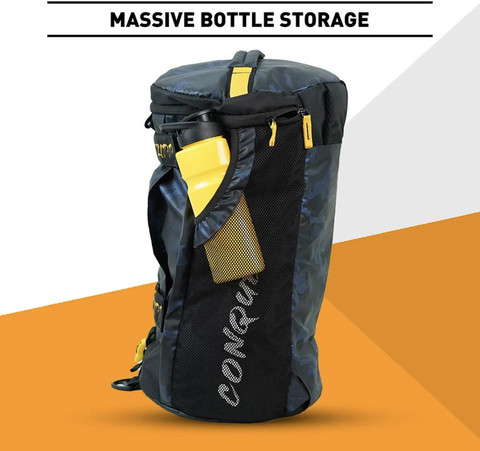 MUSCLEBLAZE (Expandable) Hybrid Gym Bag cum Backpack, Duffle Bag