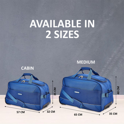 AMERICAN TOURISTER POLER WHEEL 55CM NAVY Duffel With Wheels (Strolley)