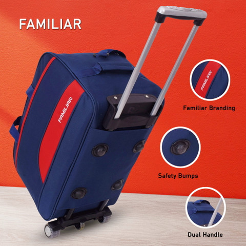 familiar (Expandable) High Quality Trolley travel bags men luggage