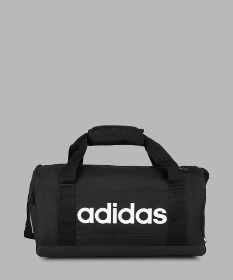 ADIDAS LINEAR DUFF XS Gym Duffel Bag BLACK/BLACK/WHITE Price in