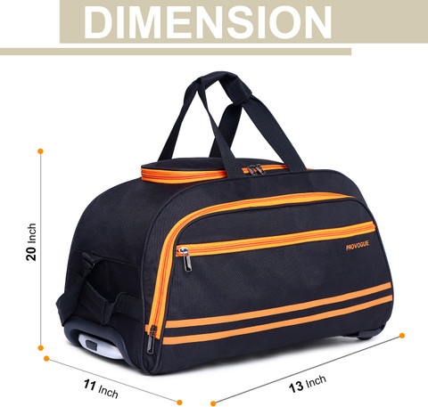 PROVOGUE (Expandable) 65L Duffle Trolley Bag Luggage Travel 20