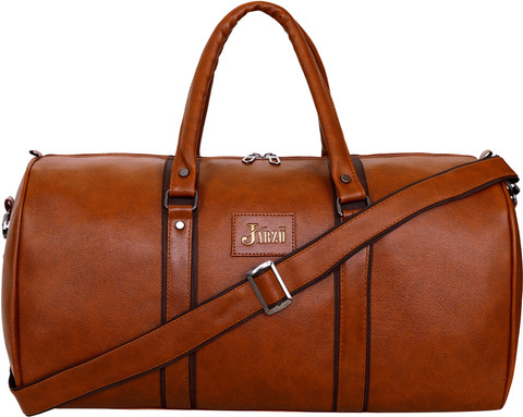 JARZO SOFT BAGS (Expandable) Travel Duffel Bag /Leather Luggage