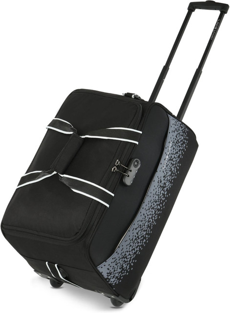 Lavie Sport Pixel Small Duffel With Wheels (Strolley) Black