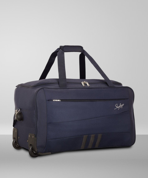 SKYBAGS 24 inch/60 cm Italy Duffel With Wheels (Strolley) Blue