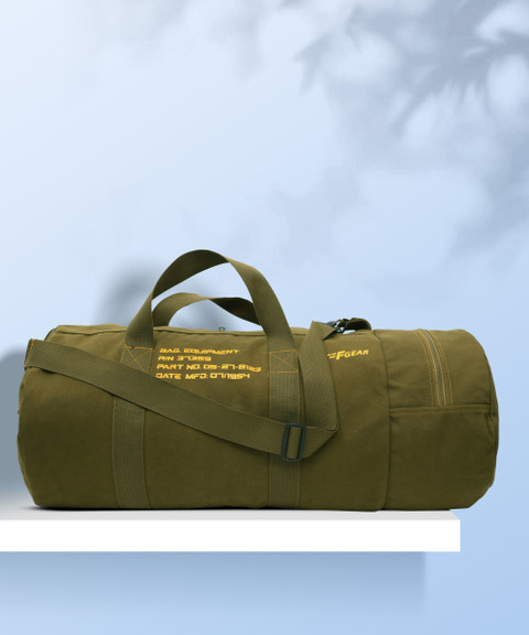 F Gear 29 inch/75 cm Soldier Duffel Without Wheels Olive Price