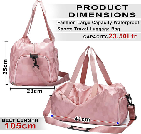 STORITE Travel Duffle Bag, Foldable Travel Bag for Women Duffel Without  Wheels