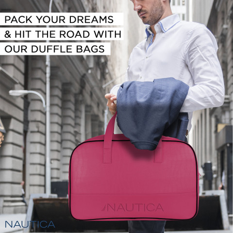 Flipkart Nautica Gym Bag UV MAX Leather Duffel Bags For Man And