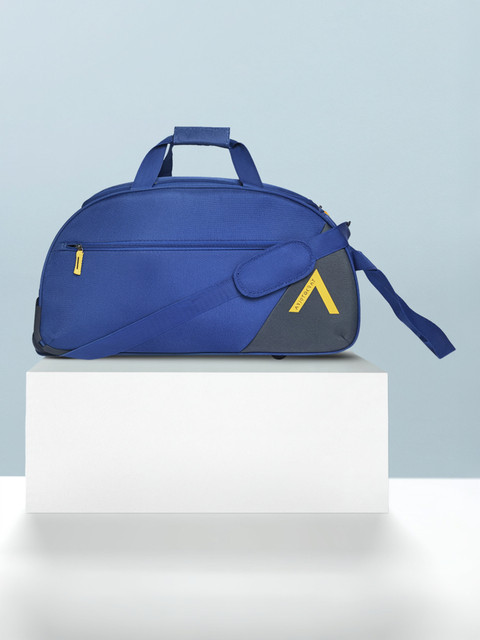 ARISTOCRAT SPARK DUFFLE WHEEL (E) 52 BLU Duffel With Wheels (Strolley)