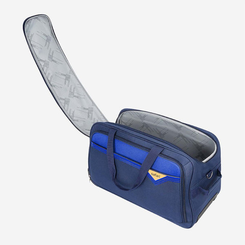 SAFARI Trigon 65 RDFL Blue Duffel With Wheels (Strolley)