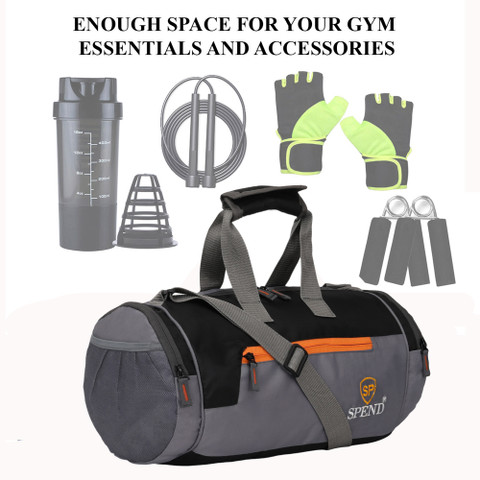 SPEND (Expandable) 35 L Gym Duffel Bag Trendy Men Women Sport