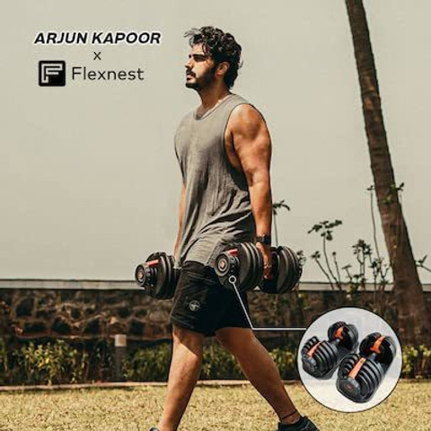 Flexnest Adjustable Dumbbells 24 Kg German Design Weight - Main Image