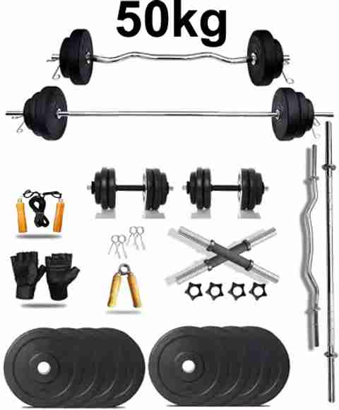 DCS Pro FITNESS 50kg Dumbbell Set FITNESS ACCESSORIES Best for