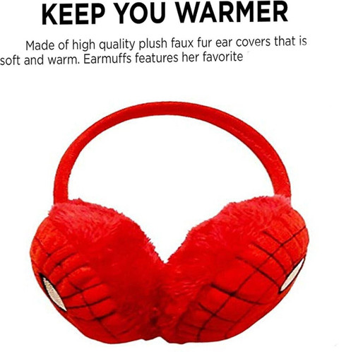 TRUE INDIAN Combo Of Super Hero Ear muffs Kids Boy/Girls Winter