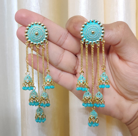 Buy TANLOOMS Stylish Party Wear Jhumkas Latest