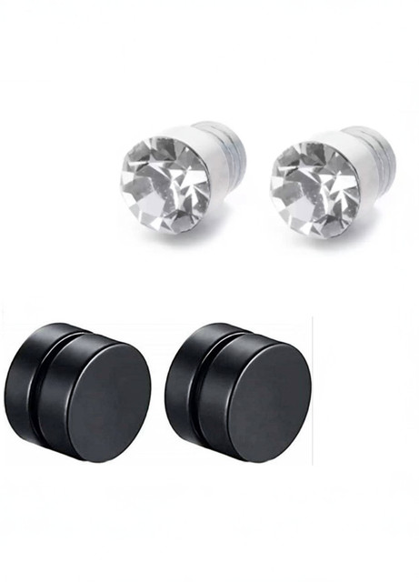 Buy ShobhRam Pair Combo Non Piercing Magnetic s