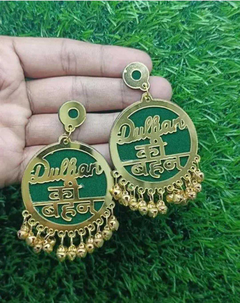 Buy FASHIONINSTA Dulhan Ki Behen Earrings For Women