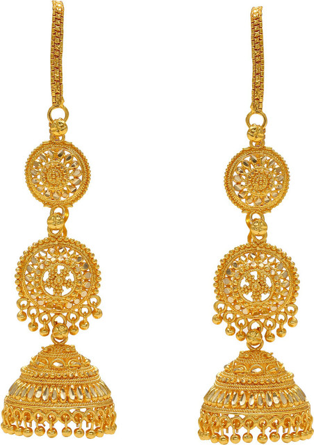 10pcs Antique Brass Metal Chain Tassels With Face Drops - 3.2 Inch Jewelry Making Supplies