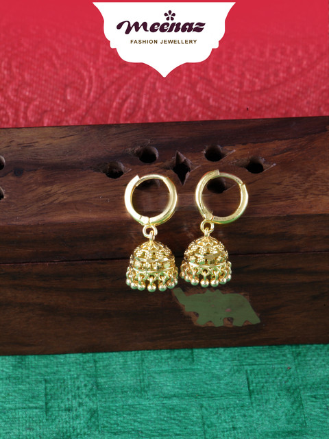 Buy MEENAZ Bali ear rings Jhumka South Indian