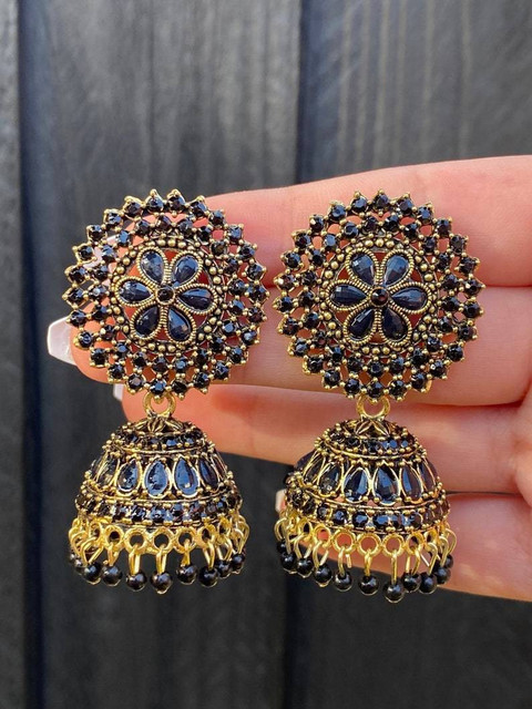 Buy Syfer Traditional Indian Jhumka Earrings for