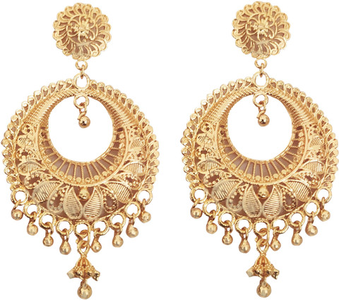 Buy FASHION HOUSE Gold Earring for woman Gold