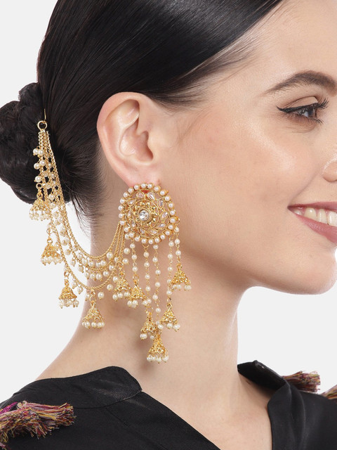Jhumki Earring Flipkart Bahubali Earrings Buy Aadvik Designs