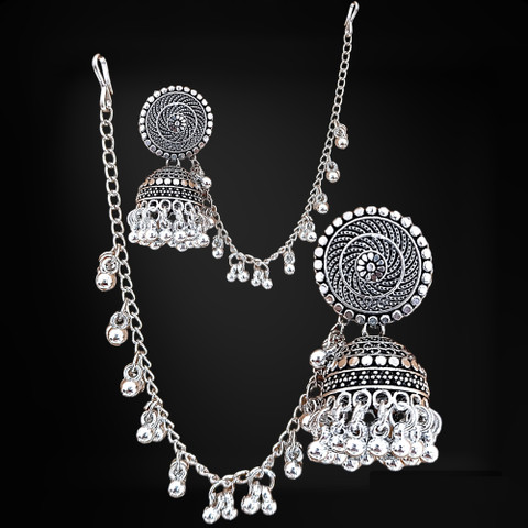 Buy Homemet Bahubali Earrings for Women Long Jhumki